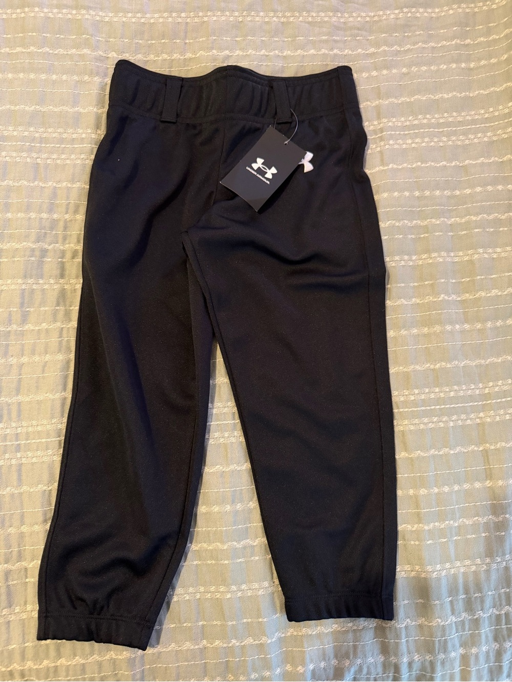 Under Armour Kids' Black Baseball Bottoms